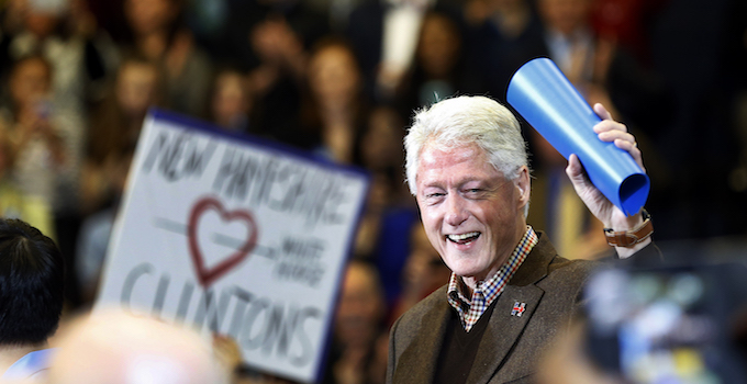 The Democrat Party has moved far left of Bill Clinton
