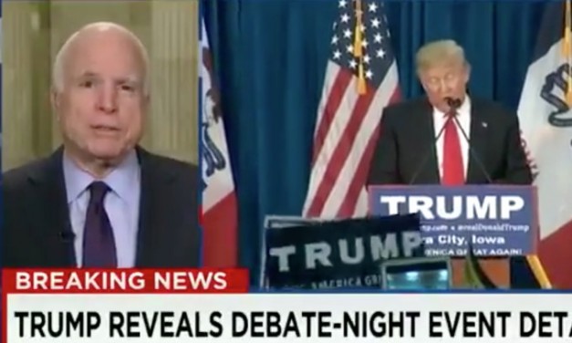 McCain Blasts Trump for Hosting Veterans Event, Praises Megyn Kelly