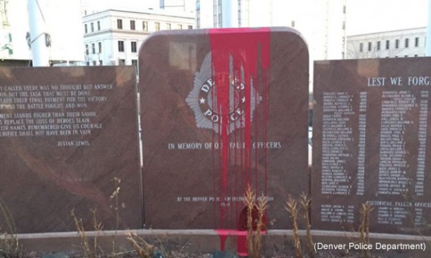 Fallen Officer Memorial Gets Defaced… Again