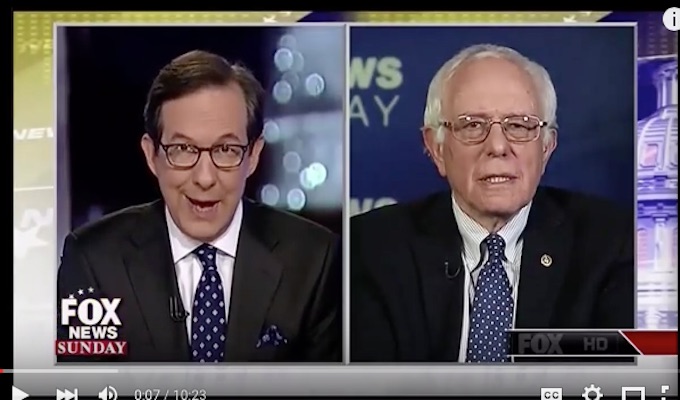 Fox News Grovels to Bernie Sanders