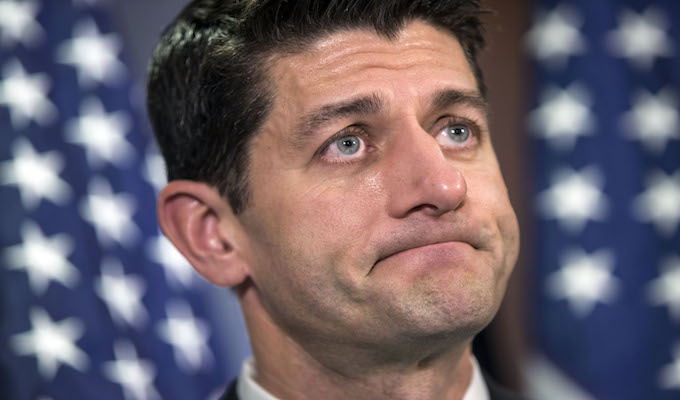 Paul Ryan is proving to be all talk and no action