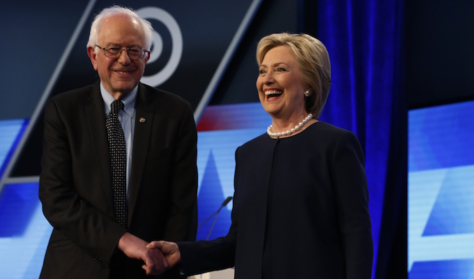Hillary Clinton and Bernie Sanders sure hate each other, don’t they?