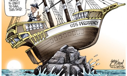 USS Obama aground