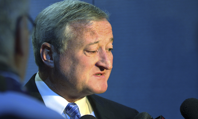 Forget the gutter, Philly mayor Jim Kenney’s in the cesspool