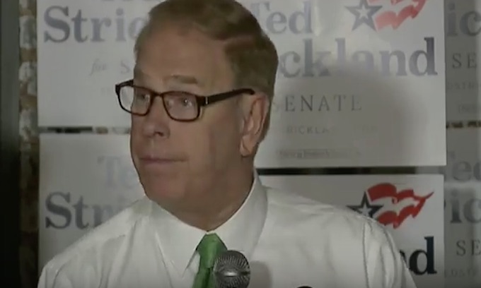 Democrat Strickland cheered timing of Scalia&apos;s death as audience clapped