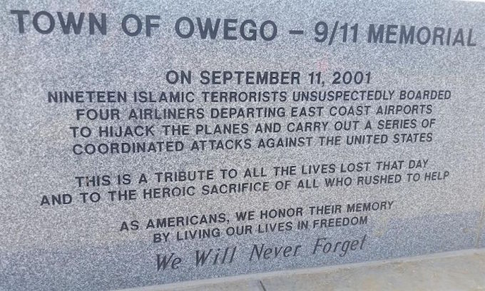 Muslims Complain about Town&apos;s 9-11 Memorial