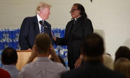 Did Flint Preacher Set a Trap for Trump?