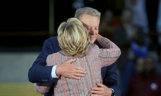 Al Bore is back! Defeated 2000 candidate hits the trial to woo millennials
