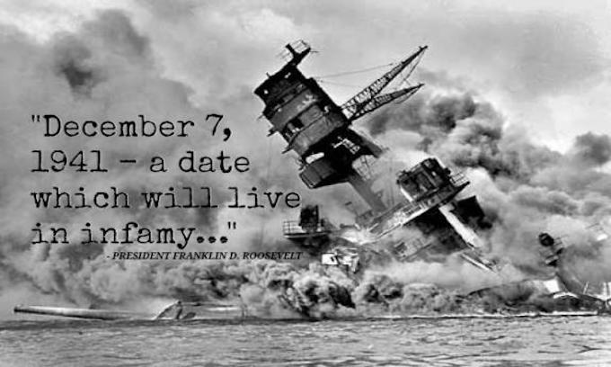 Pearl Harbor: Dec. 7, 1941 is a date we must never forget