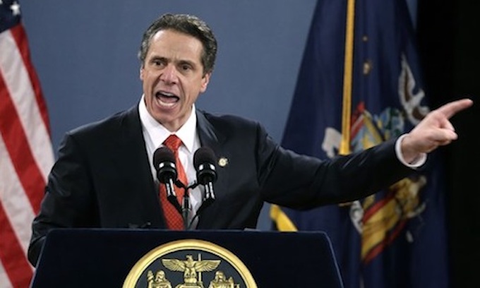Cuomo claims NY never hit by hurricanes before climate change