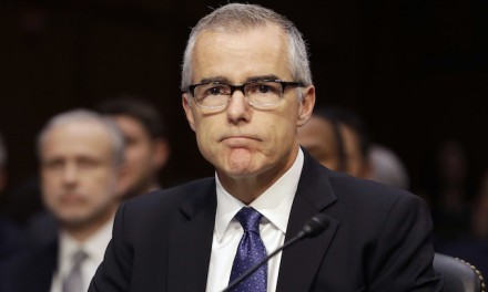 Andrew McCabe, the Justice Department’s Jussie Smollett