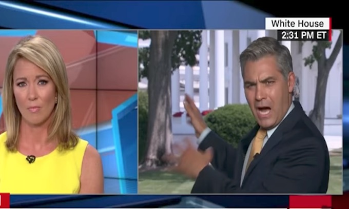 CNN’s Jim Acosta melts down over ‘useless’ Sean Spicer