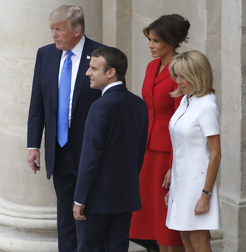 Macron “very upset” by platforms’ muzzling of Trump