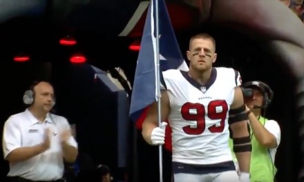 NFL anthem-kneelers could learn a thing or two from J.J. Watt