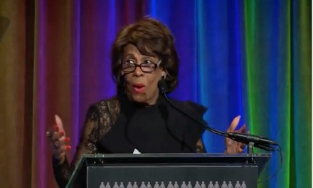 Maxine Waters advances an organized liberal strategy with her call for mob action