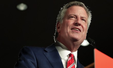 De Blasio brags as he folds in run for NY governor