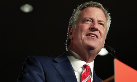 Bill de Blasio blames NY’s anti-Semitic attacks on ‘atmosphere of hate … emanating from Washington’