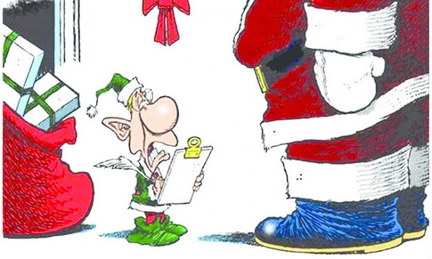 Santa Caught!