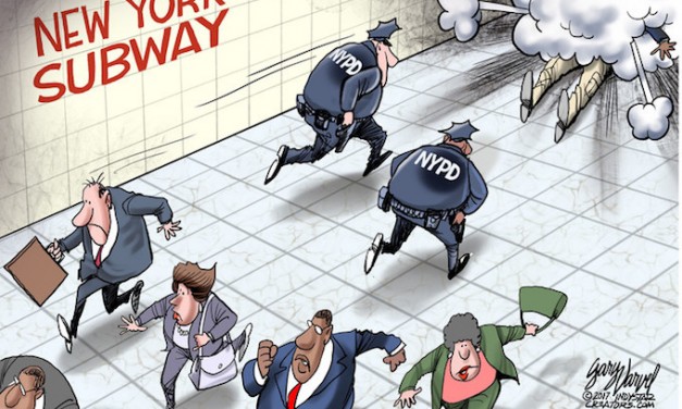 Running toward danger
