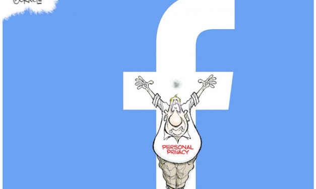 Voluntarily hanging your life on the Facebook cross
