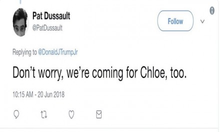TV writer threatens Donald Trump Jr.’s 4-year-old daughter: ‘We’re coming for Chloe’
