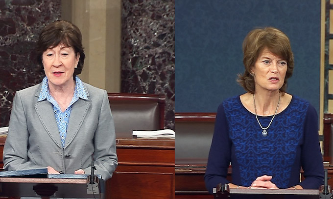 Collins, Murkowski fall short of pro-abortion groups’ demands in effort to legalize abortion in a compromise bill