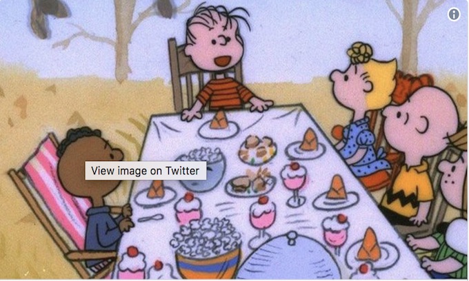Good Grief, Charlie Brown, were you a racist?