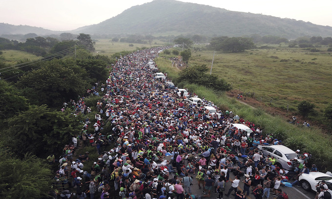 Trump on Strong Legal Ground to Stop Caravan