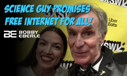 Bill Nye the Science Guy promises free Internet; Ocasio-Cortez says tax robots at 90%