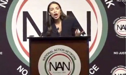 Shades of Hillary:  Ocasio-Cortez adopts an accent at Al Sharpton’s conference