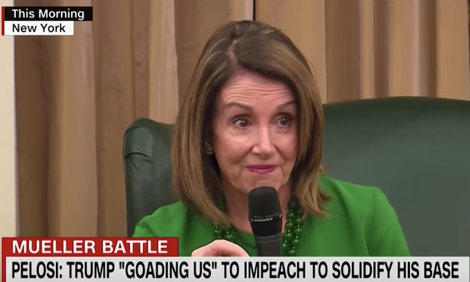 Trump Trying To Goad Democrats Into Impeaching Him Pelosi Abc News