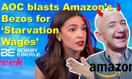 AOC attacks Amazon’s Jeff Bezos for ‘Starvation Wages’; Cory Booker joins McDonald’s strike