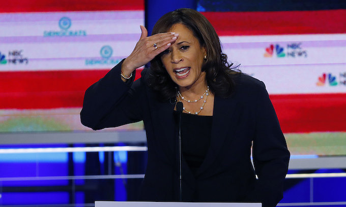 Kamala a wannabe African American & rap fan?