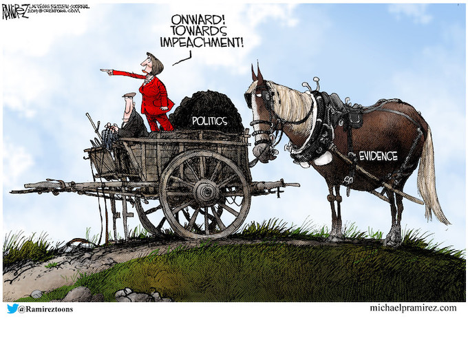 Democrats, on impeachment, put cart before horse