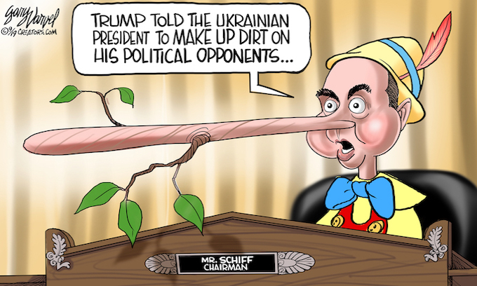 Too much Schiff for Democrat supporting Washington Post