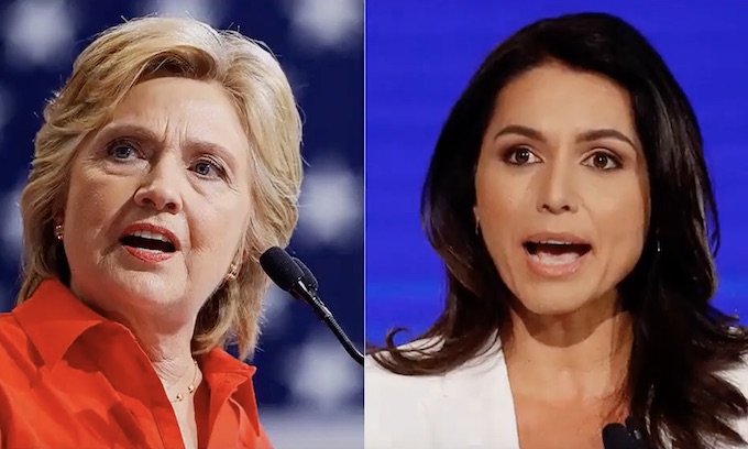 Tulsi Gabbard: ‘Everybody knows and understands’ that Hillary Clinton is a ‘warmonger’