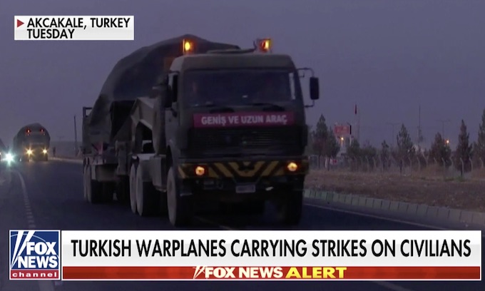 Turkey launches military assault in Syria as Kurdish fighters say warplanes are bombing region