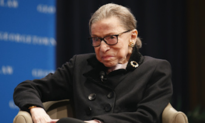 Ginsburg hospitalized with infection
