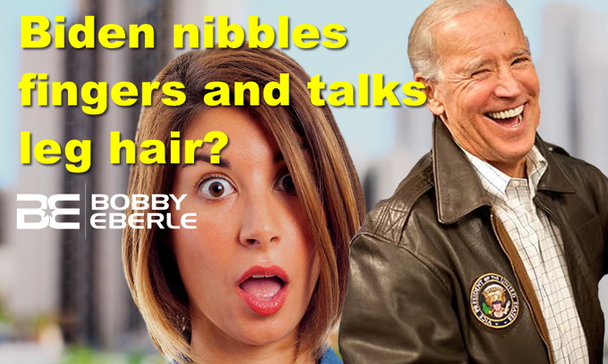 Joe Biden nibbles fingers, talks leg hair? NYT slammed for anti-American ‘1619 Project’