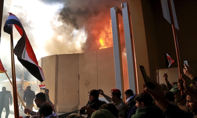 Trump: Iran Will Be Held Fully Responsible For Attack On U.S. Embassy In Iraq; There will be no Benghazis