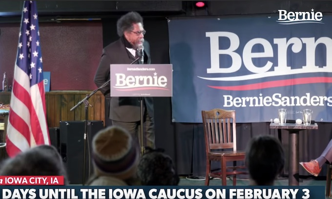 Cornel West warns against Bernie Sanders rivals’ attempt to sow division