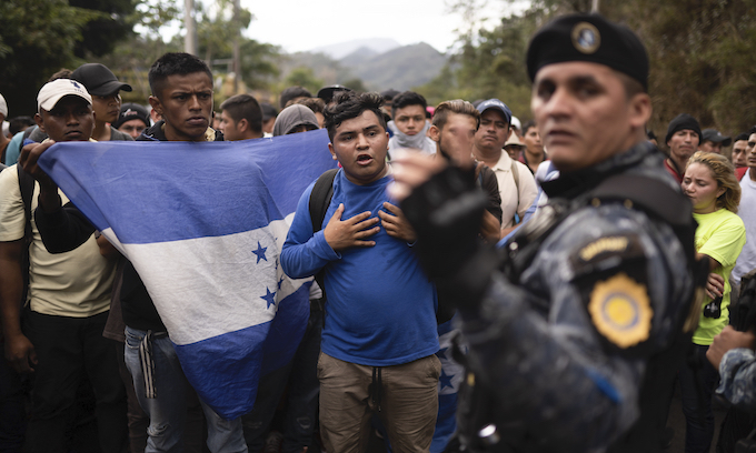 Guatemala sweeps up migrant group on way to US, returns them to border