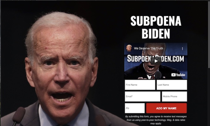 Quid Pro Joe billboard appears in Times Square