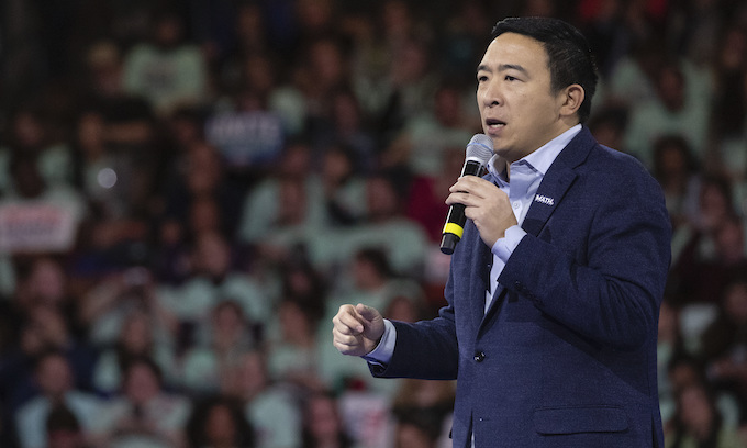 Andrew Yang sues New York over canceled presidential primary