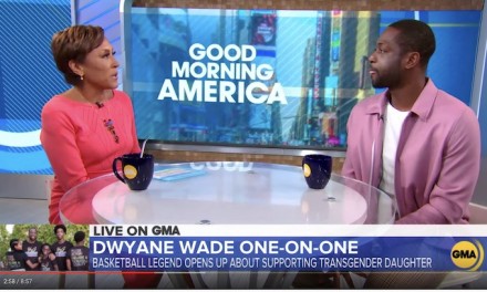 Virtue Signaling Dwayne Wade still making the TV rounds bragging about transgender child