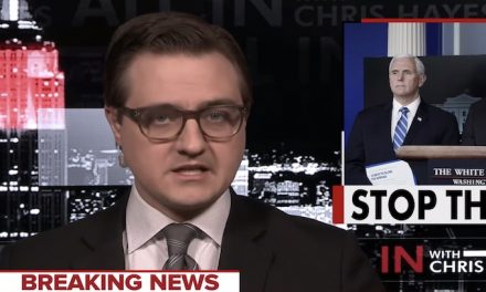 MSNBC mouthpiece refuses to air Trump comments, calling him a ‘genuine threat to public health’
