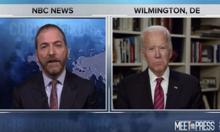 NBC’s Chuck Todd Asks Biden If President Trump has “blood on his hands”