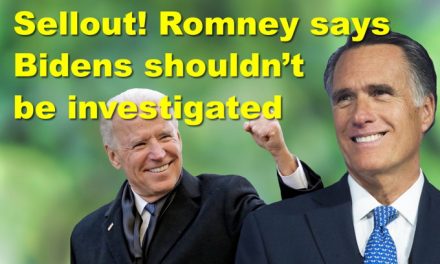 Sellout! Romney says Bidens shouldn’t be investigated! AOC’s stunning example of hypocrisy
