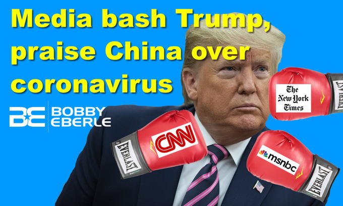 Media bash Trump, praise China over coronavirus; Joe Biden nearly locks up Dem nomination
