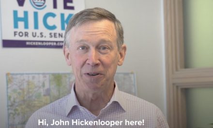 Why is Hickenlooper running for Senate?  He’s asking voters